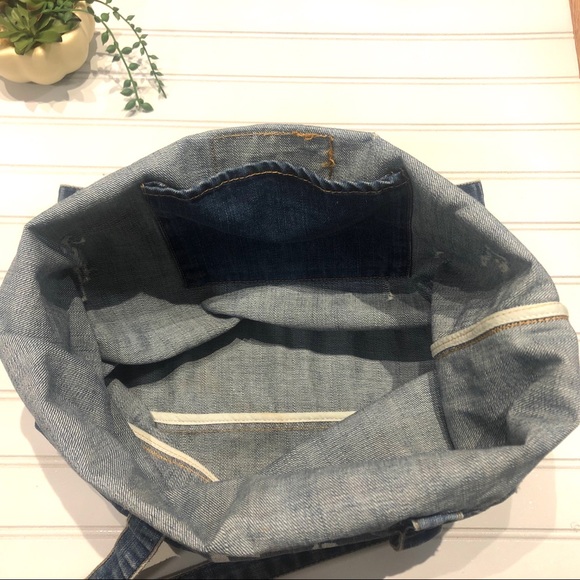 American Eagle Denim Tote - Picture 3 of 8